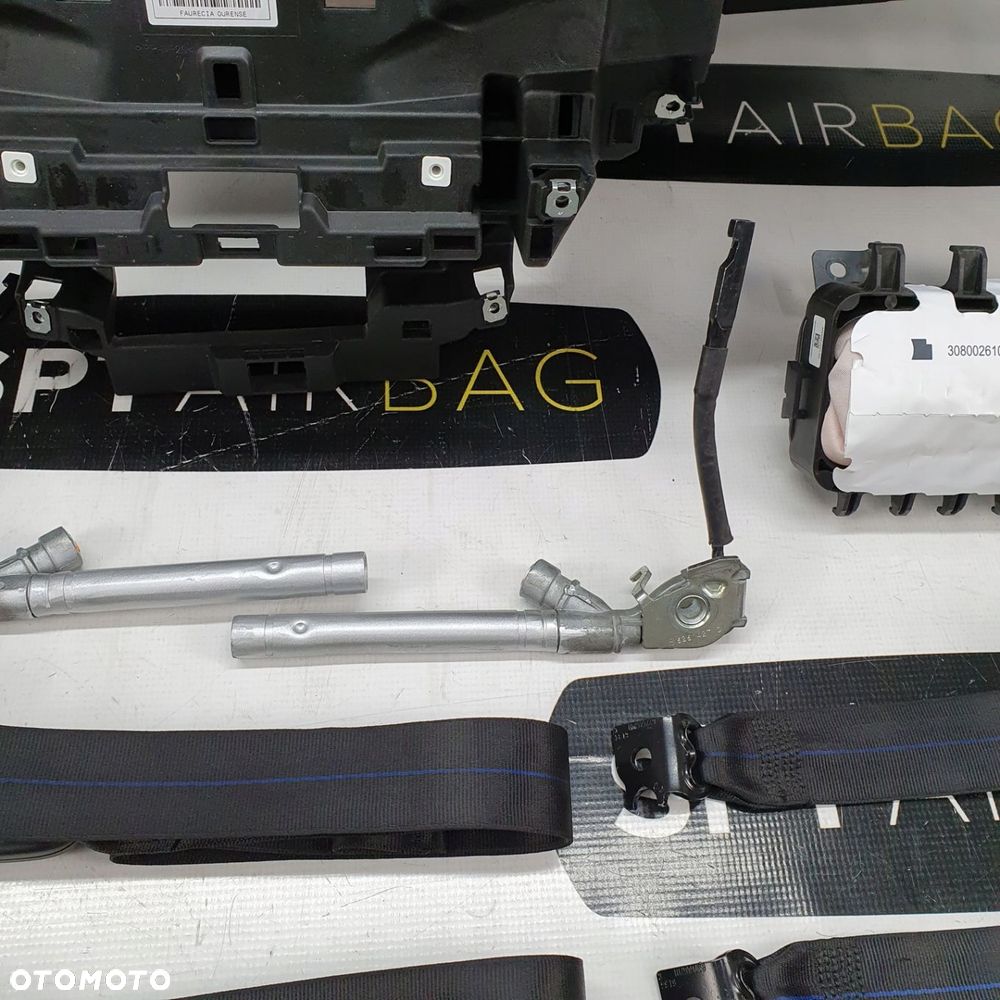 RENAULT MEGANE IV 4 GT DESKA ROZDZIELCZA HEAD UP START STOP KONSOLA KOKPIT PULPIT PODUSZKI AIRBAG AIR BAG PASY KIT SET - 10