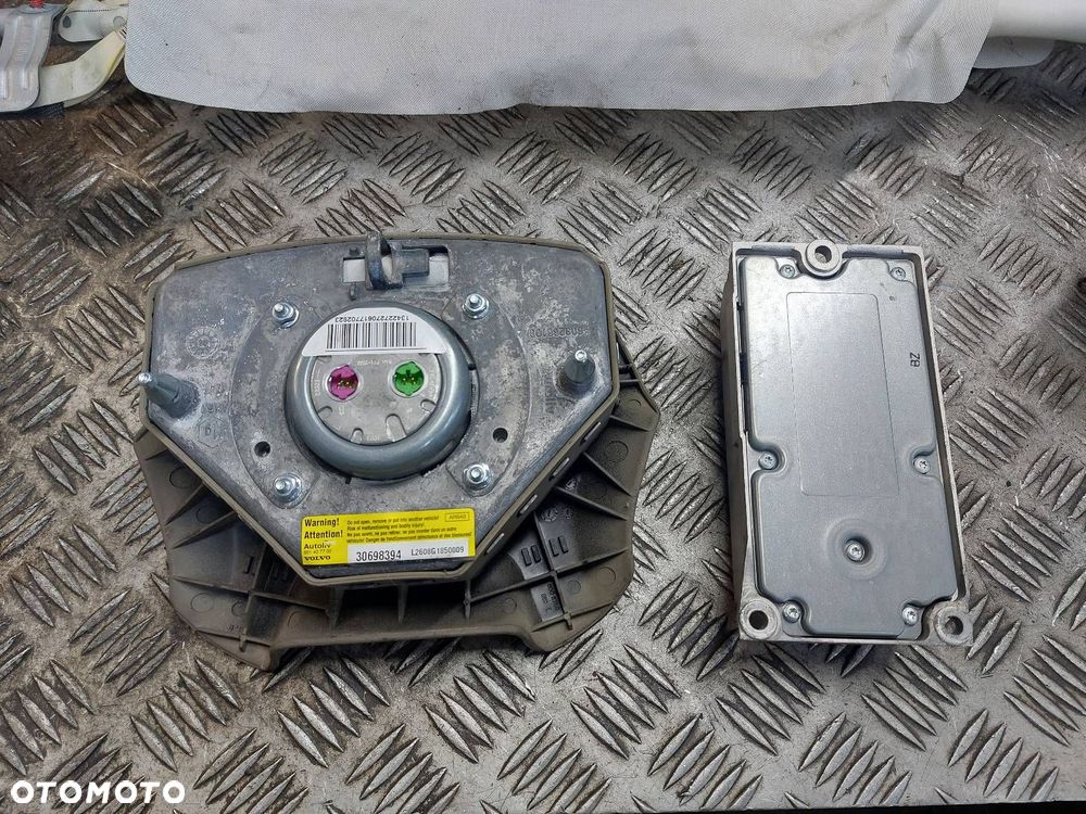 ZESTAW AIRBAG POSTRZAŁOWY KOKPIT PASY KURTYNY  VOLVO XC90 I 30737501 - 7