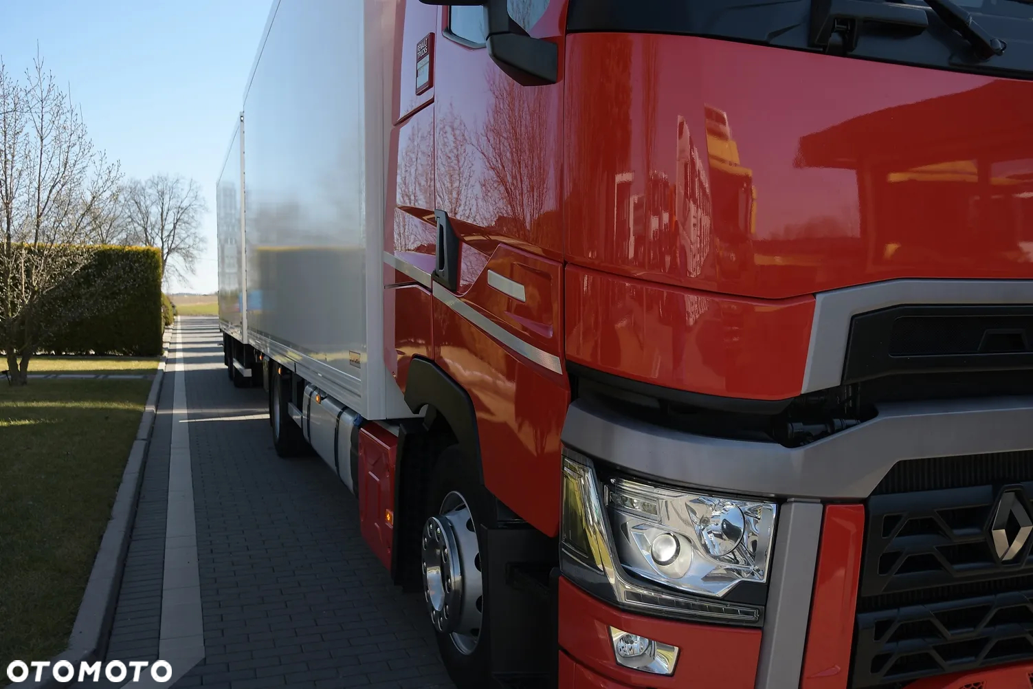 Renault T440 HIGH ///* 2021///* ZESTAW///* TANDEM///* IZOTERMA///* KONTENER///* PLANDEX///* 7.70+7.70///* STAN BARDZO DOBRY - 12