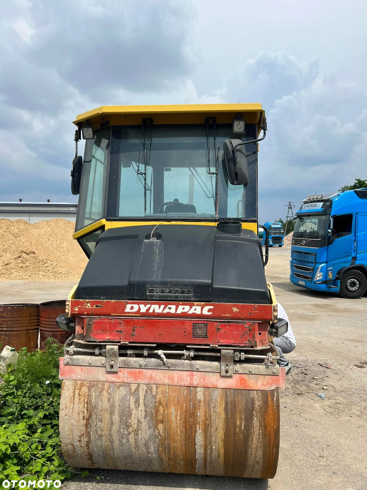 Dynapac CC232 BEBNY DZIELONE , WIBRACJA , TALERZ ODZIELAJACY - 6