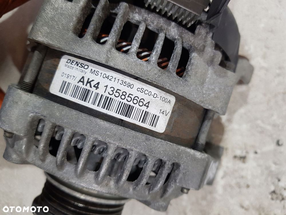 alternator 13585664 opel astra meriva adam corsa e 1.2 b b12xer - 8