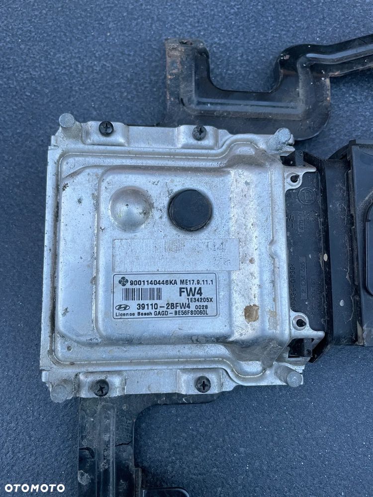 HYUNDAI I30 II 1,6B KOMPUTER sterownik silnika ZESTAW STARTOWY 39110-2BFW4 - 5
