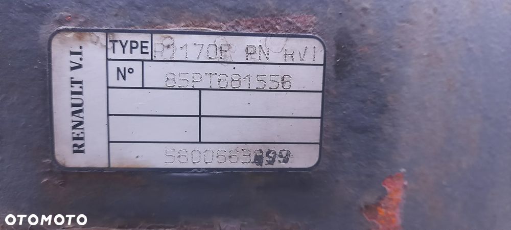 Tylny most Renault Midlum 22,5'' dci , P1170F bez blokady !! BEZ ZACISKÓW !! - 3