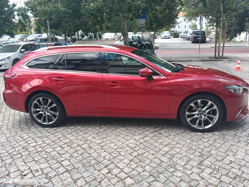 Mazda 6 M6 2.2 SKY-D Excellence P.Leather White+Cruise Pack+TAE+Navi — fotografia 35