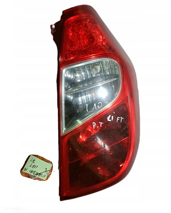 HYUNDAI i10 LIFT 10-13 r. HB 5D LAMPA PRAWY TYŁ PT EU + - 1