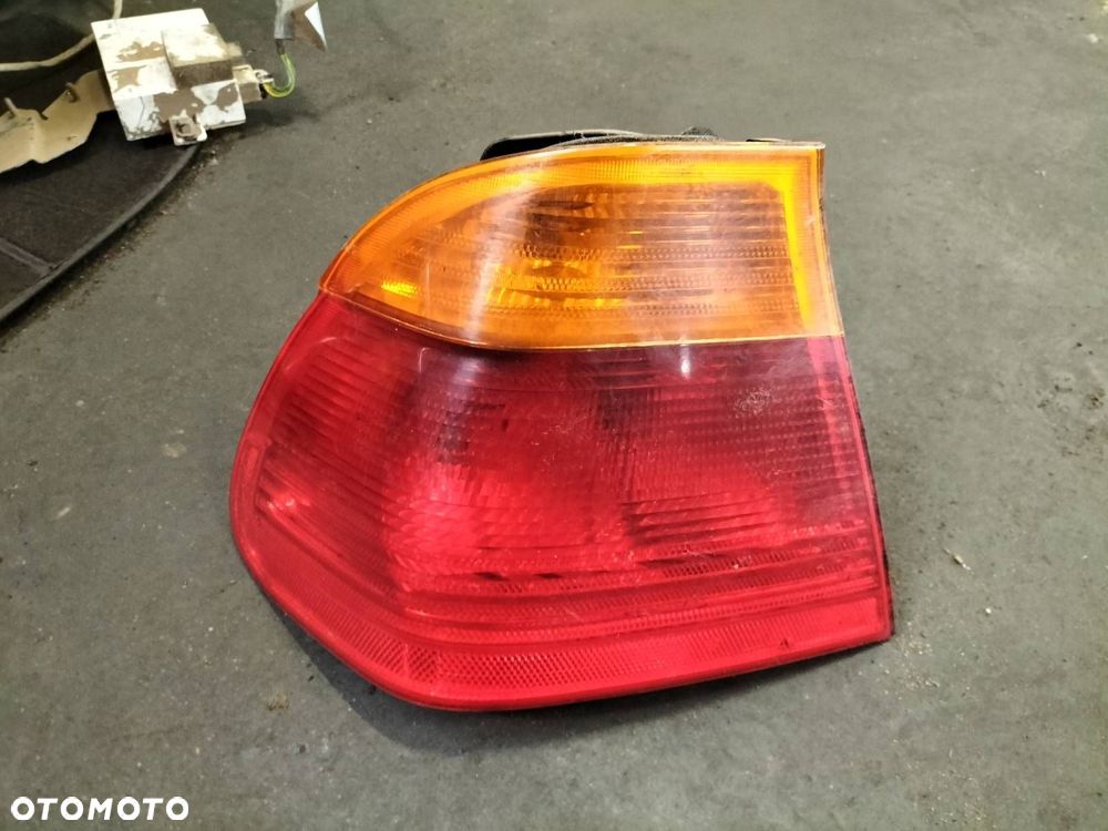 KOMPLETNY TYŁ KLAPA BAGAŻNIKA ZDERZAK TYŁ LAMPY BMW E46 263/5 DUNKELBLAU - 3