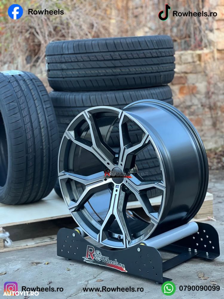Jante BMW R21 X5 X6 E70 E71 F15 F16 F85 F86 anvelope vara/iarna 285-35-21-325-30-21 - 2