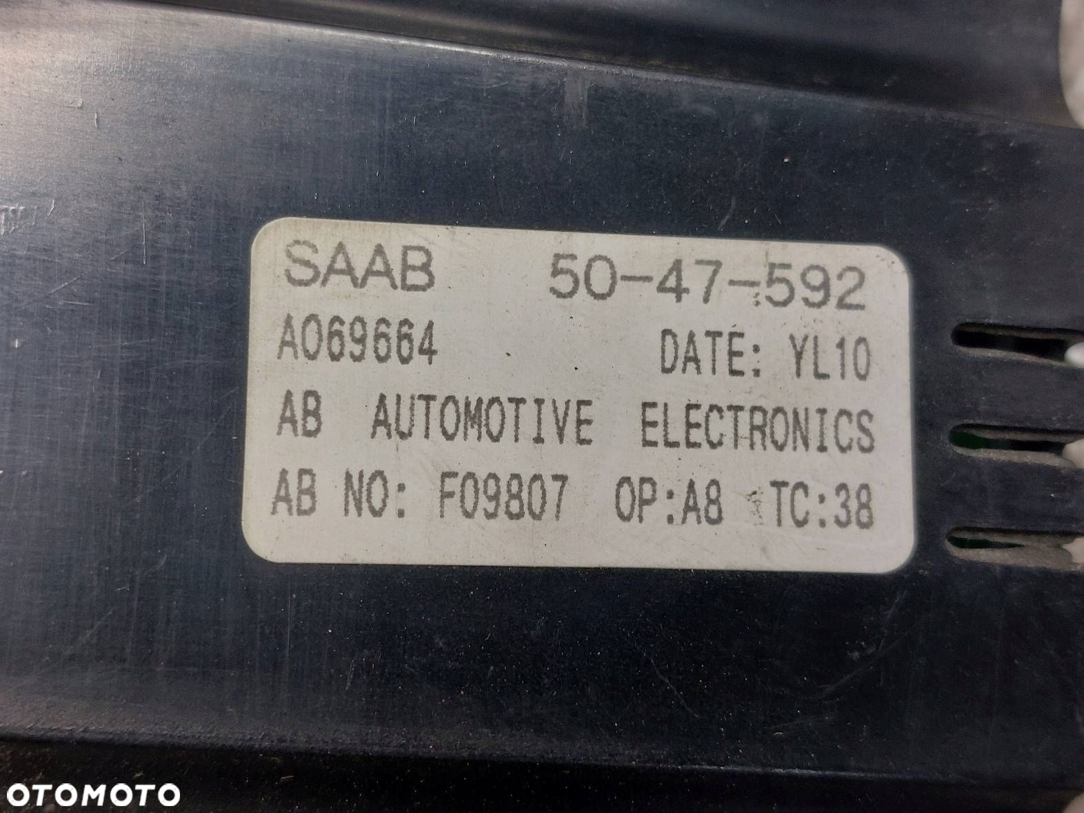 PANEL NAWIEWU SAAB 9-5 I A069664 - 3