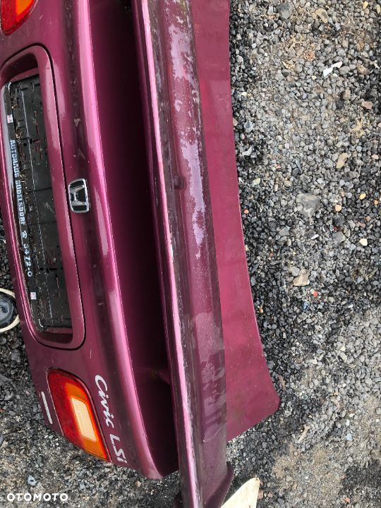 honda civic lsi klapa bagażnika spoiler - 7