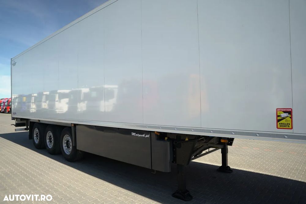 Schmitz Cargobull / REFRIGERAT / TRANSPORTOR MAXIMA 100 / TRANSPALET / AXĂ RIDICATĂ / AXE SCHMITZ - 9
