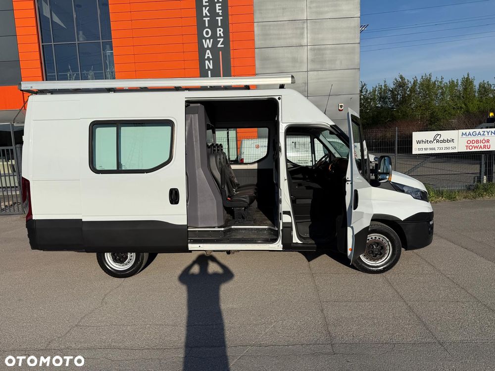 Iveco Daily 35S180,3.0 180KM, L3H2, Brygadówka 6os., Zadbany - 13