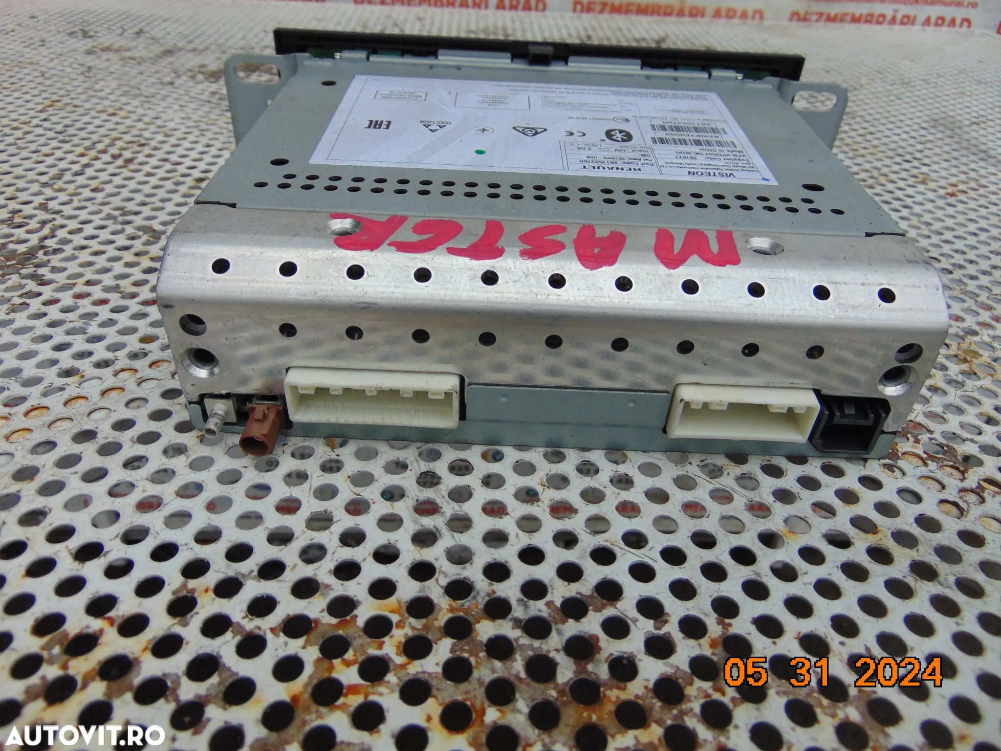 Radio Renault Master cu usb Opel Movano radio ncd cu usb original cod 281152370r - 4