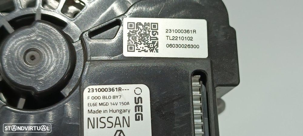 ALTERNADOR RENAULT CLIO V LIFE - 6