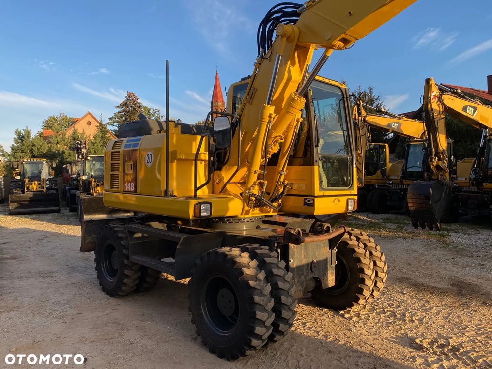 Komatsu PW148 -8, 5300 MTH, 2014 ROK, KRÓTKI TYŁ, Z NIEMIEC, - 12