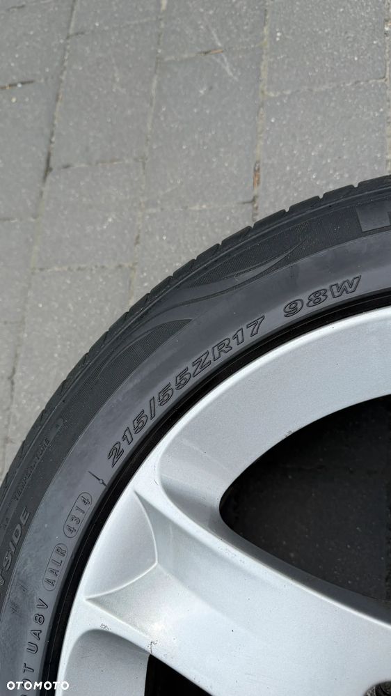 Koła r17 5x108 215/55 ET48 Peugeot Citroen Nexen felgi alufelgi COSMOS - 11