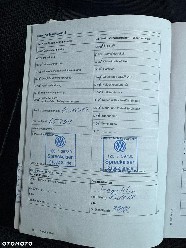 Volkswagen Touran 1.6 TDI DPF BlueMotion Technology Life - 27