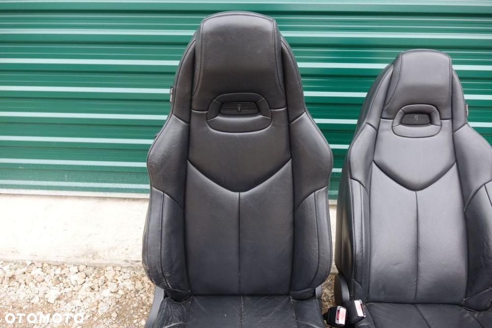 FOTEL FOTELE KANAPA KPL CZARNA SKÓRA SPORT PEUGEOT 307 CABRIO 3245233425 - 5