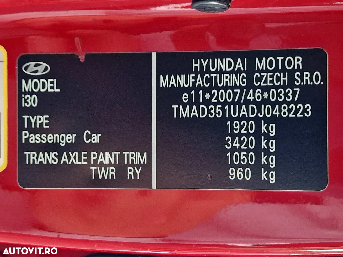 Hyundai i30 1.6 CRDI Passion - 27