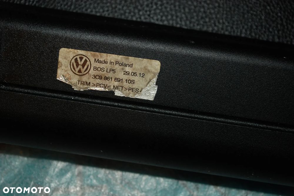 ROLETA BAGAŻNIKA VW PASSAT B6 3C KOMBI ORYGINAŁ + SIATKA - 11