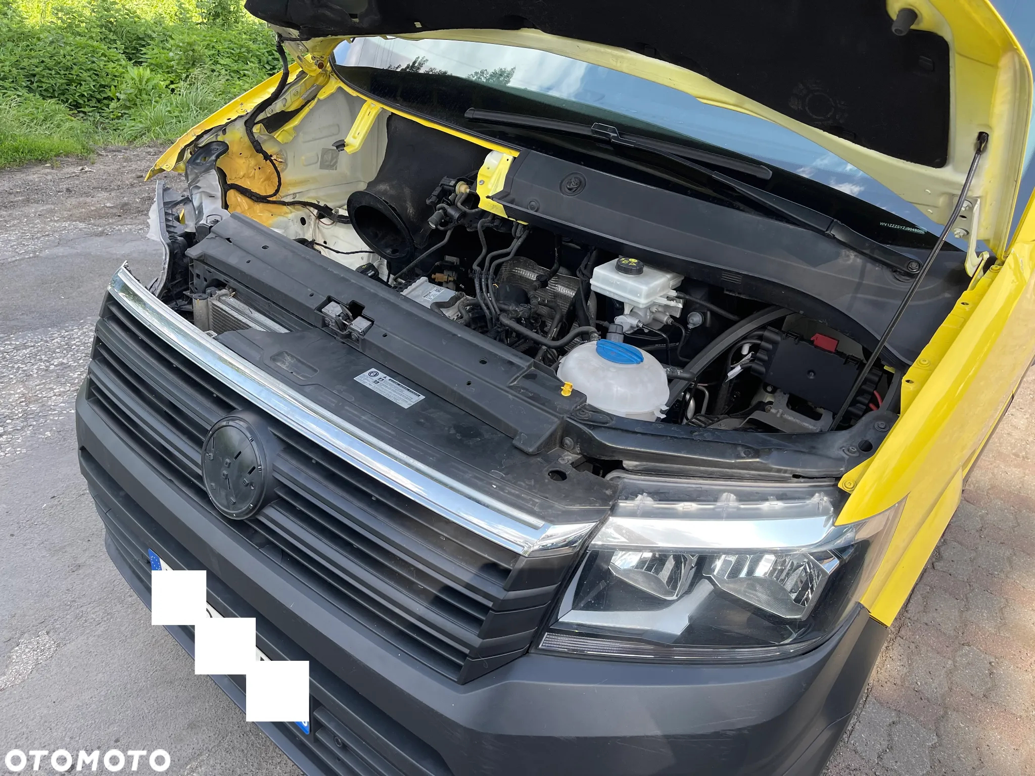 Volkswagen Crafter ROK 2018 Nowy model Średniak Średni 2.0 TDI 140 KM KLIMA - 21
