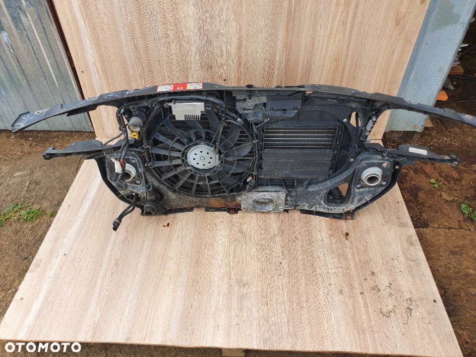 Pas Przedni Wzmocnienie Czołowe Chlodnice Wentylator 2.0 ALT 130KM AUDI A4 B6 Sedan Kombi 8E0805594B - 17