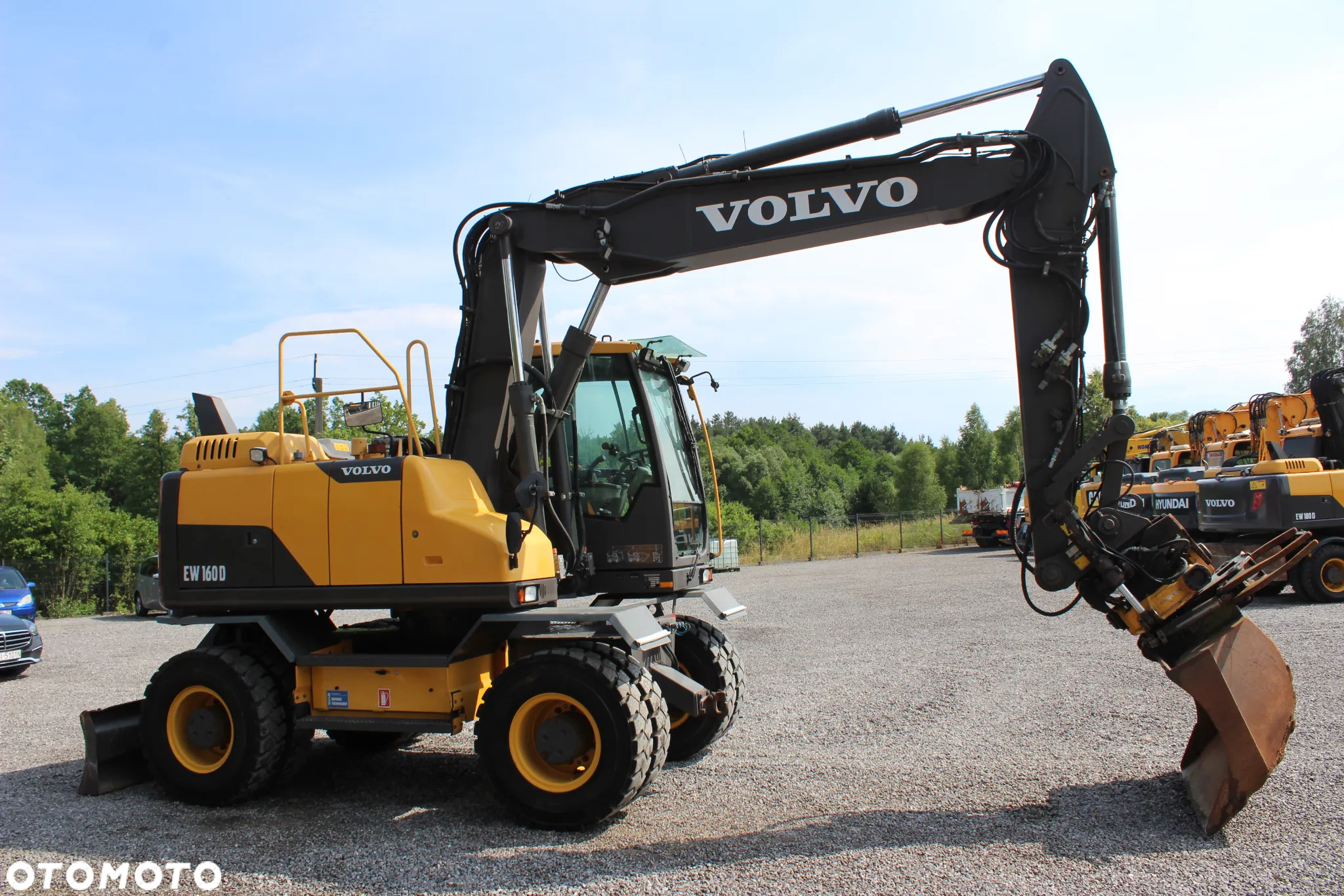 Volvo EW160D Rototilt Szczypce Sprowadzony - 4