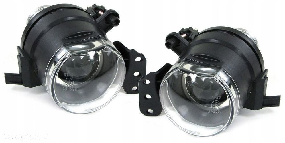 HALOGENY BMW E46 COUPE CABRIO 03-06 CHROM SOCZEWKI - 1