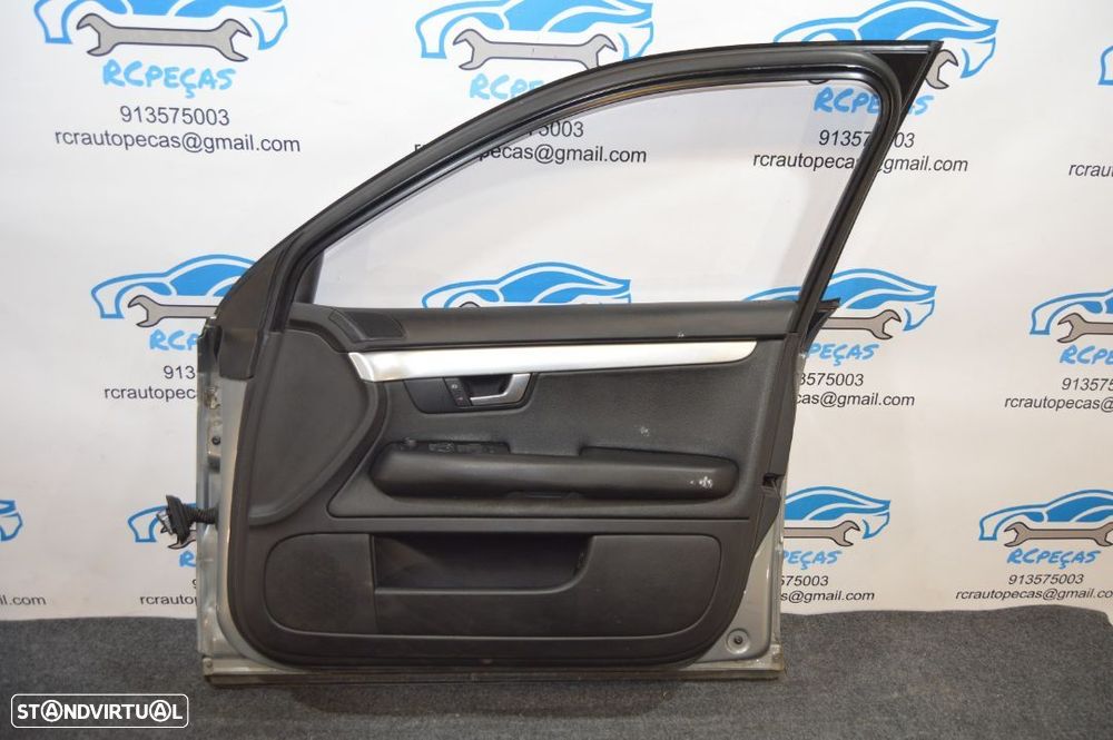 PORTA PORTAS FRENTE FRONTAL DIREITA AUDI A4 B7 SLINE 8E0831052J 8E0831052 FECHO ELEVADOR MOTOR PUXADOR VIDRO RETROVISOR RETROVISORES - 3