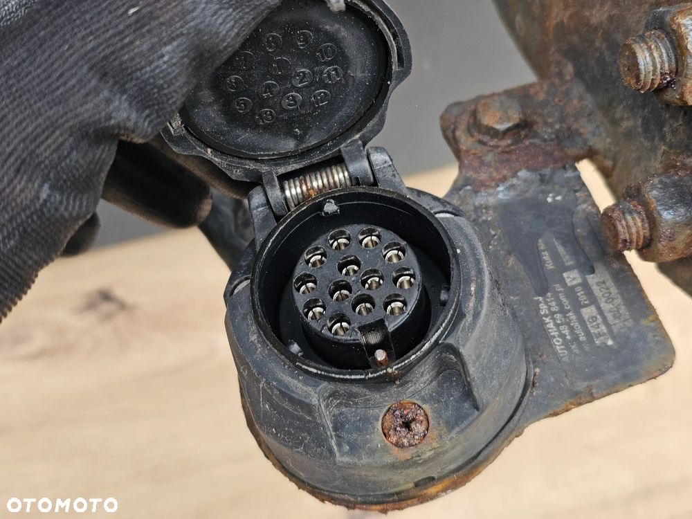 HAK HOLOWNICZY WIĄZKA GNIAZDO 13 PIN MODUŁ OPEL ASTRA H KOMBI - 11
