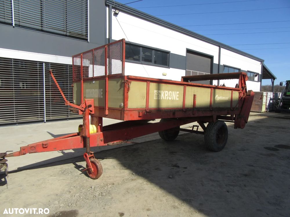 Krone Remorca MIG de imprastiat Gunoi - 1