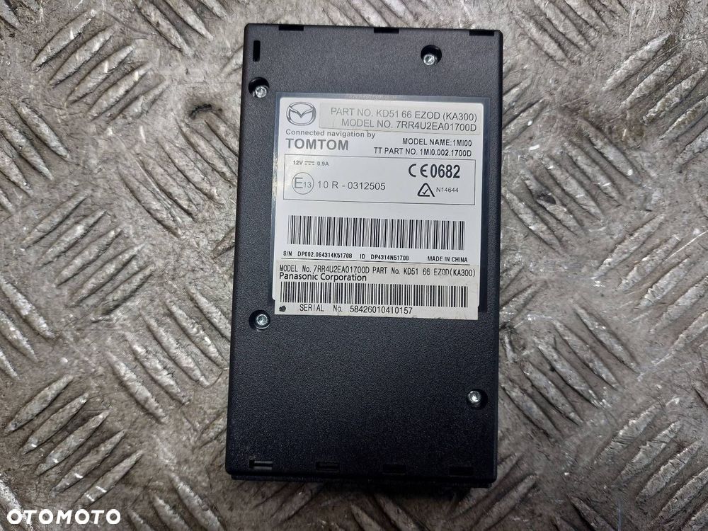 MODUŁ NAWIGACJI TOMTOM GPS MAZDA 6 III GJ KD5166EZOD - 1
