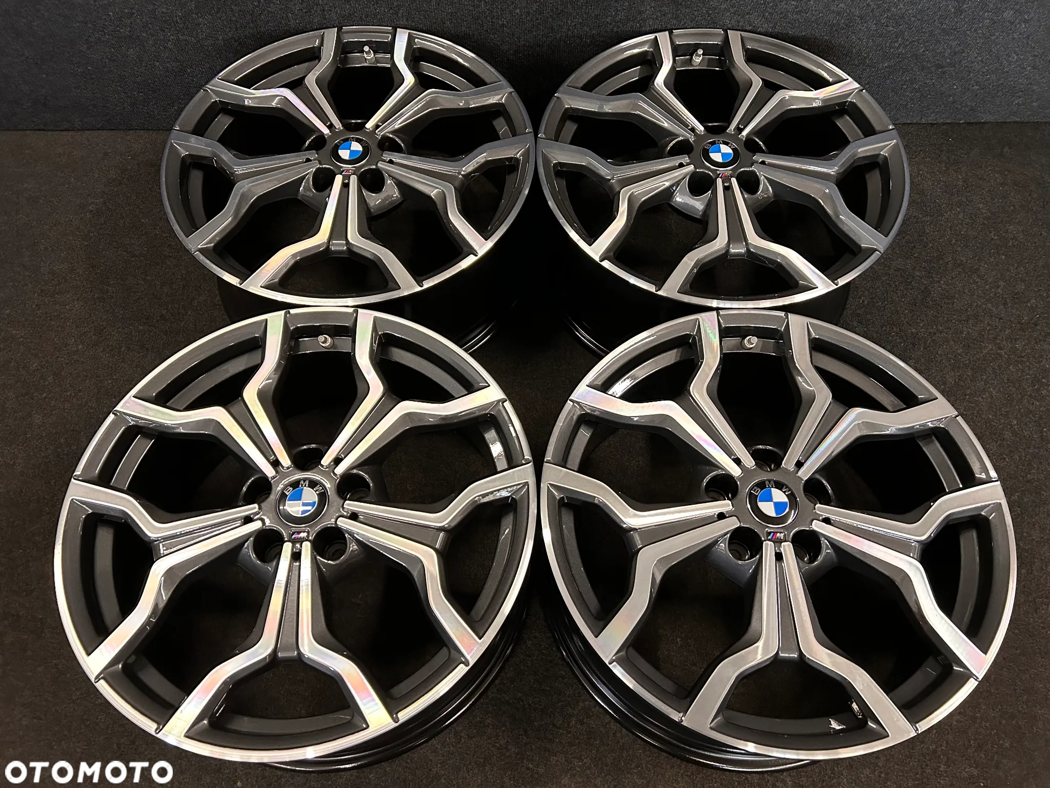Alufelgi BMW X1 F48, X2 F39 M-Pakiet 19 cali 5x112 4szt. z czujnikami. ŁADNE! - 4