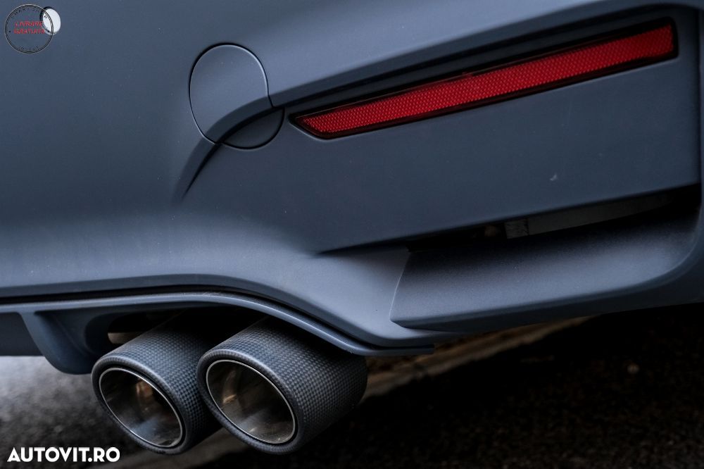 Tobe Ornamente Sistem de evacuare Carbon Fiber Finisaj Mat 6cm/2.36inch- livrare gratuita - 13