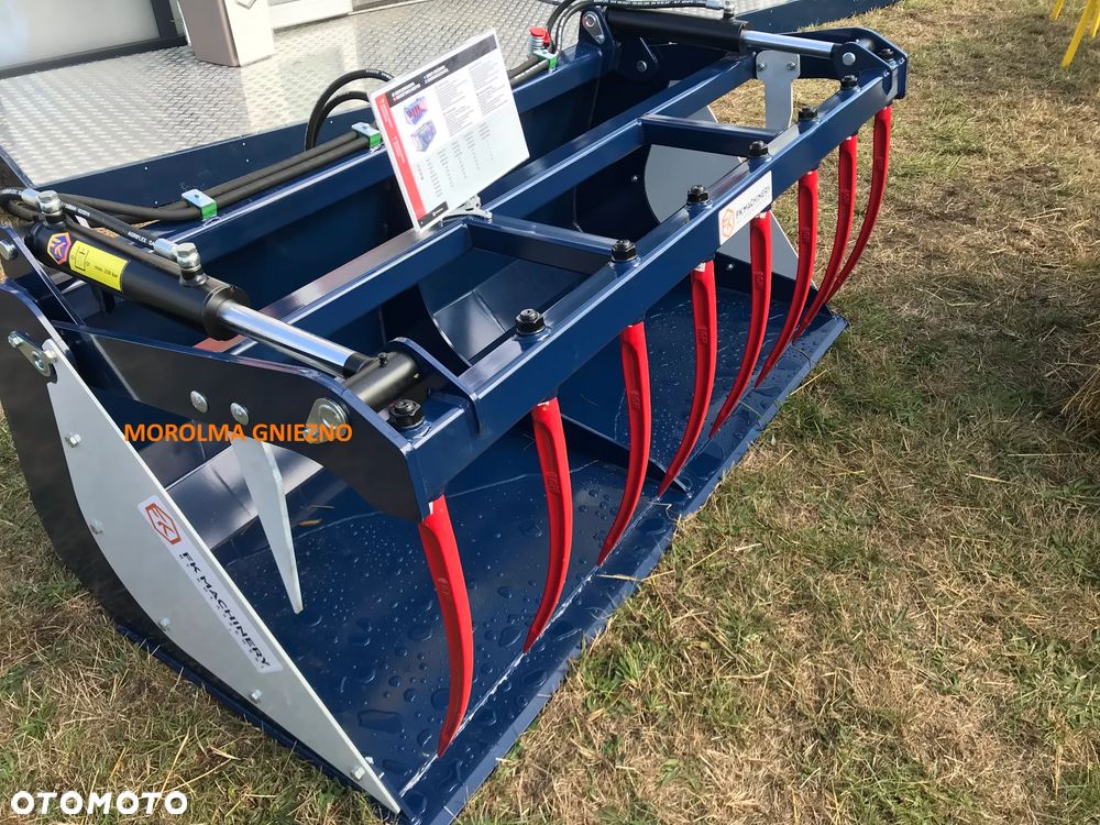 Widłokrokodyl widło-krokodyl szuflokrokodyl łyżkokrokodyl do obornika FK MACHINERY - 8