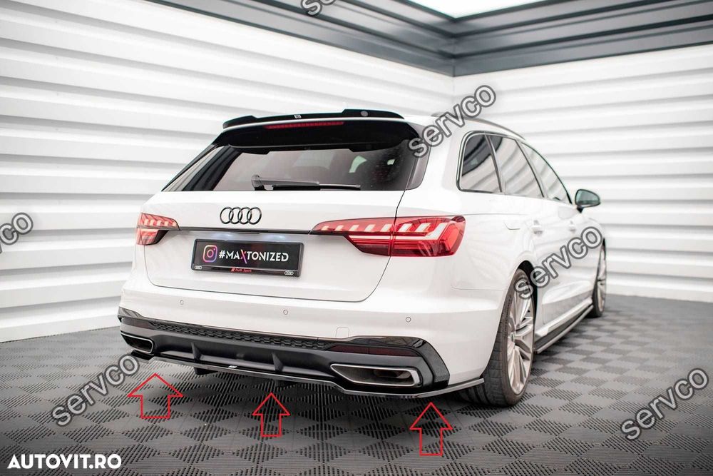 Pachet Body kit tuning Audi A4 S-Line B9 2019- v4 - Maxton Design - 4