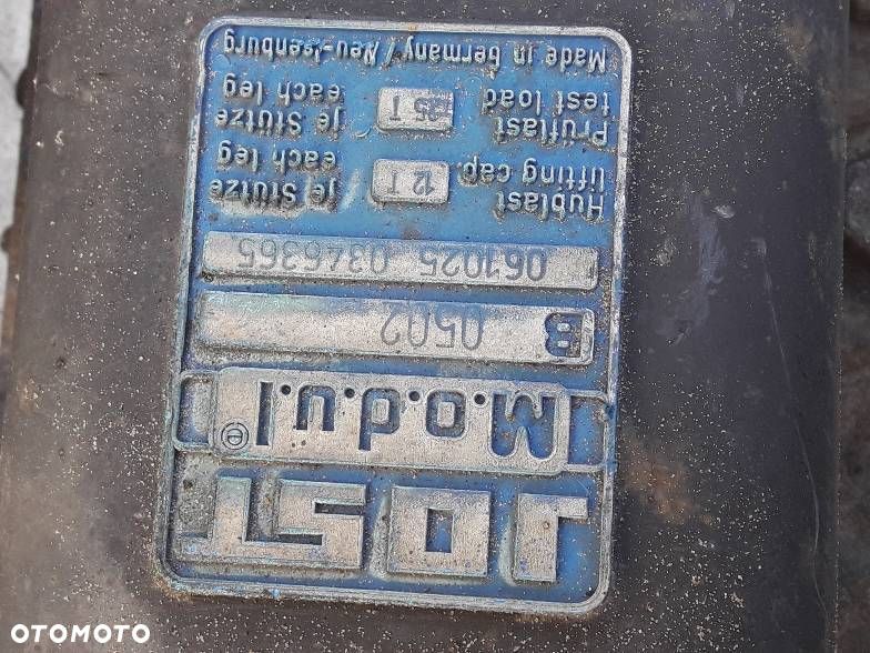 ŁAPA PODPORA NOGA NACZEPY PANAV NV 35 - 4
