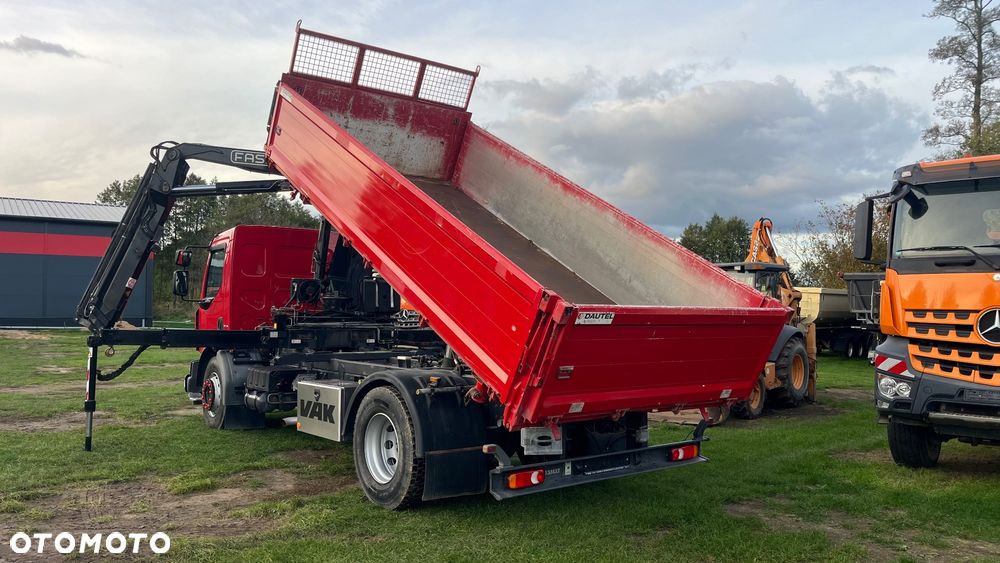 Renault Midlum 18 Dmc Hds Fassi 120 XP Sterowanie Radiowe 5-6 funkcja wyjście na rotator + Wywrotka Dautel Stan Wzorowy Sprowadzona (nie Palfinger Hiab Meiller Kipper Kh Kipper Schwarzmuller) - 12