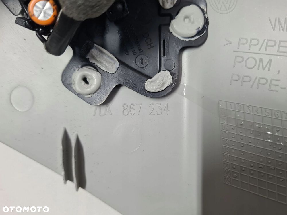 VW T6.1 tapicerka osłona słupka A PRAWA LEWA PRZÓD 7LA867234 7LA867233 - 6