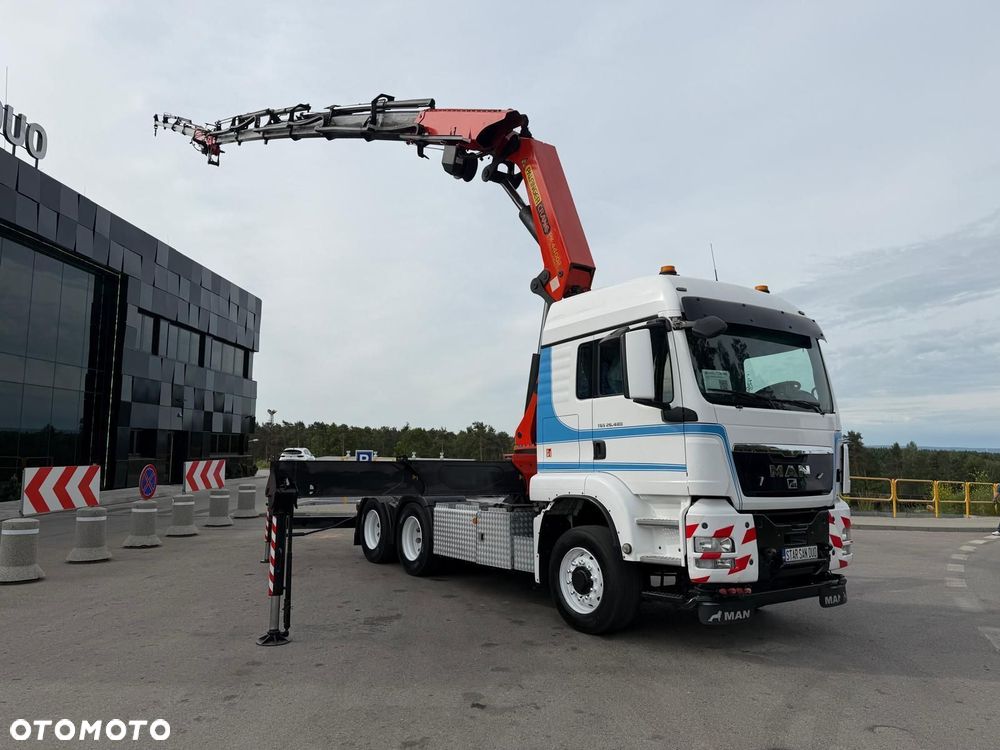 MAN TGS 26.480 6x6H PALFINGER PK 44002 FLY Jib Wciągarka HDS Siodło - 5