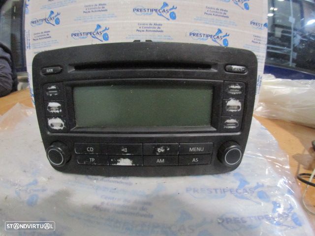 Radios 1K0035186L VW TOURAN  1T FASE 1 2005 1.9TDI 105CV 5P PRETO ORIGINAL RCD300 - 1