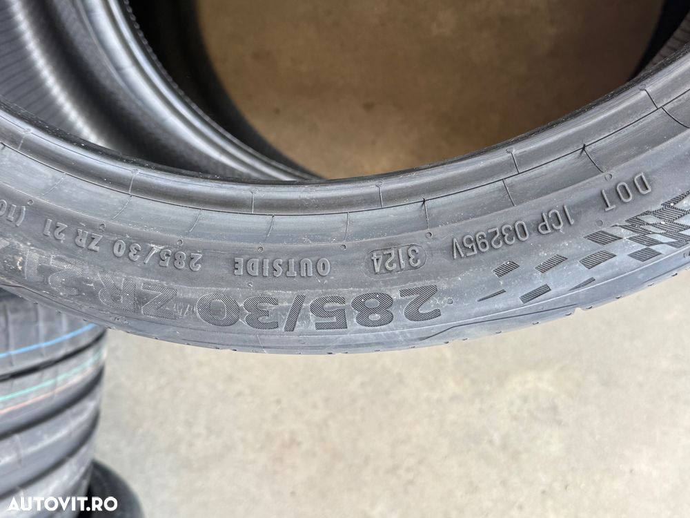 Vând set anvelope 255/35/21-285/30/21 continental de vară noi - 7