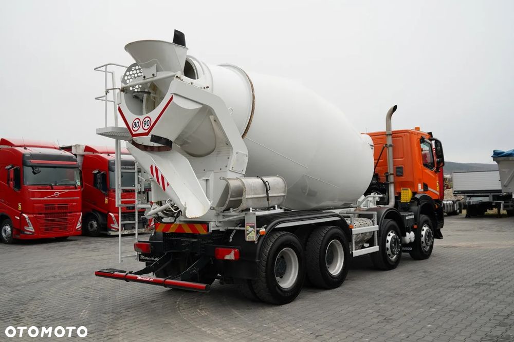 Iveco X-WAY 420 / 8X4 / BETONOMIESZARKA 9 M3 / SCHWING STETTER / AUTOMAT / EURO 6 - 6