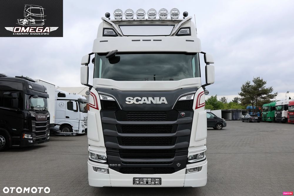 Scania S 590 / 590S / V8 / Bez EGR / Full AIR /  Klima postojowa / Full LED / - 24
