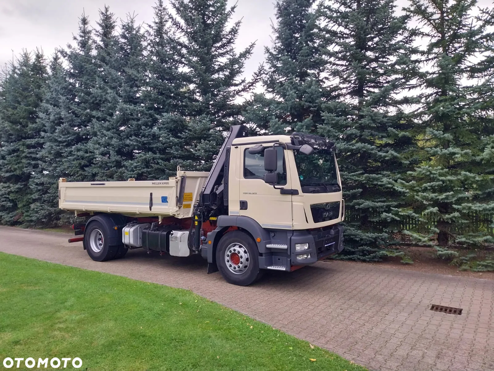 MAN TGM 18.320/ 3-str. Meiller z HIAB 111 - 19