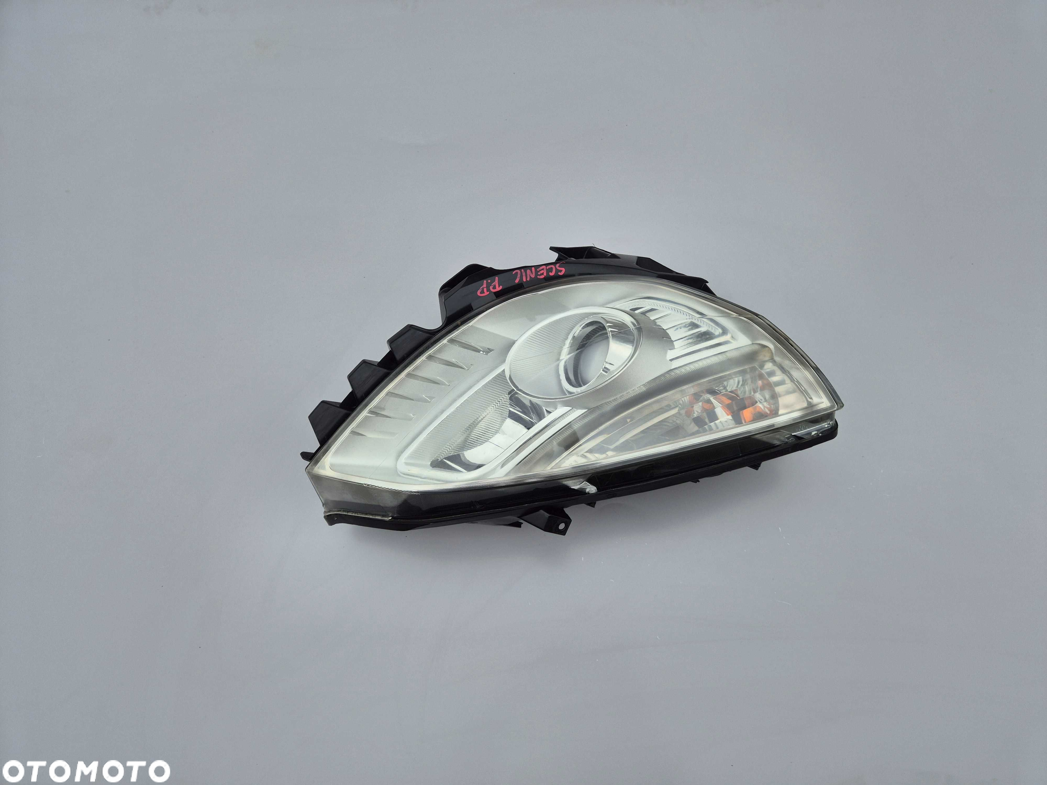 Prawa Przednia Lampa Reflektor Renault SCENIC II LIFT 06r- Europa - 5