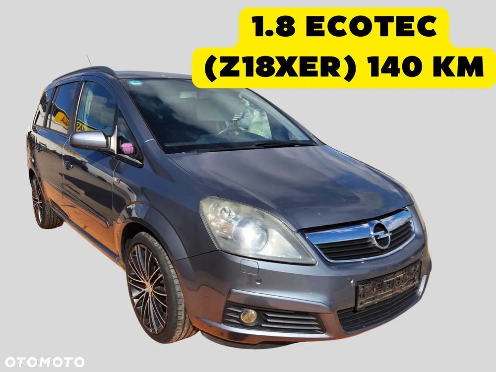 Opel Zafira B Silnik 1.8 ECOTEC (Z18XER) 140 KM (103 kW) Z155 Na części silnik, maska, drzwi, zderzak, klapa bagażnika, lampa - 2