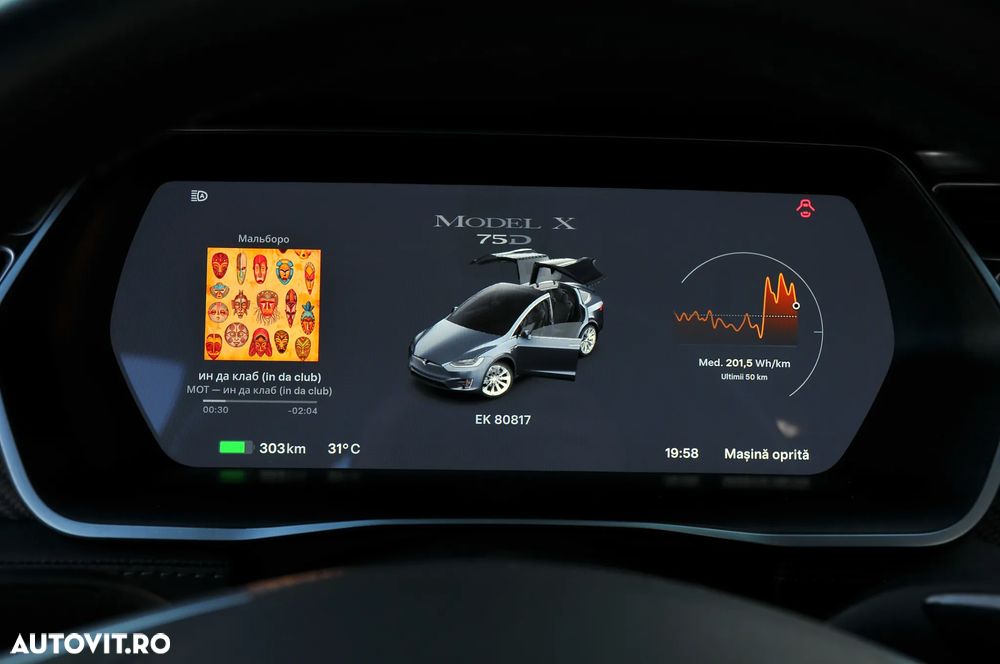 TESLA Model X 2018 — imagine 28