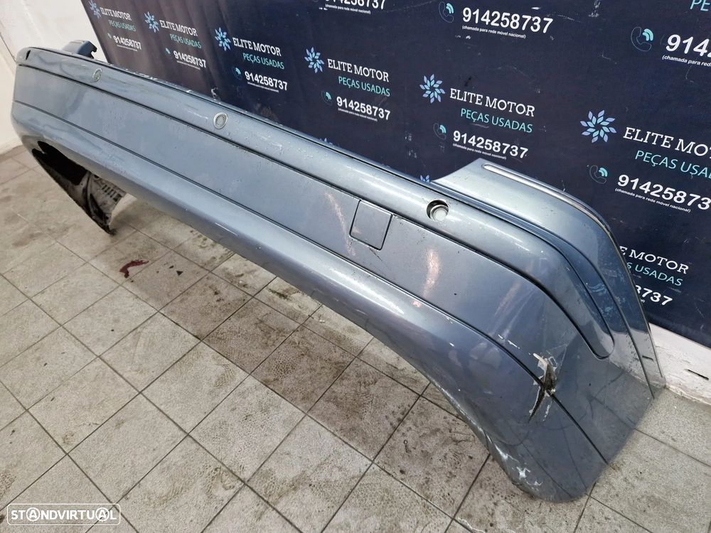 Parachoques traseiro usado MERCEDES CLASS C W203 CARRINHA ESTATE SENSORES - 3