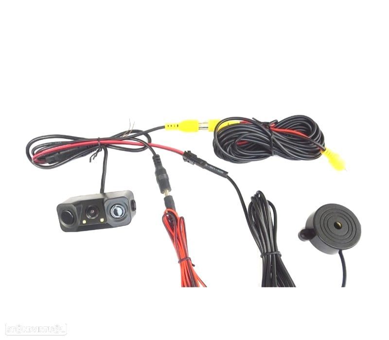 CÂMARA DE ESTACIONAMENTO COM 2 SENSORES DE ESTACIONAMENTO - 2