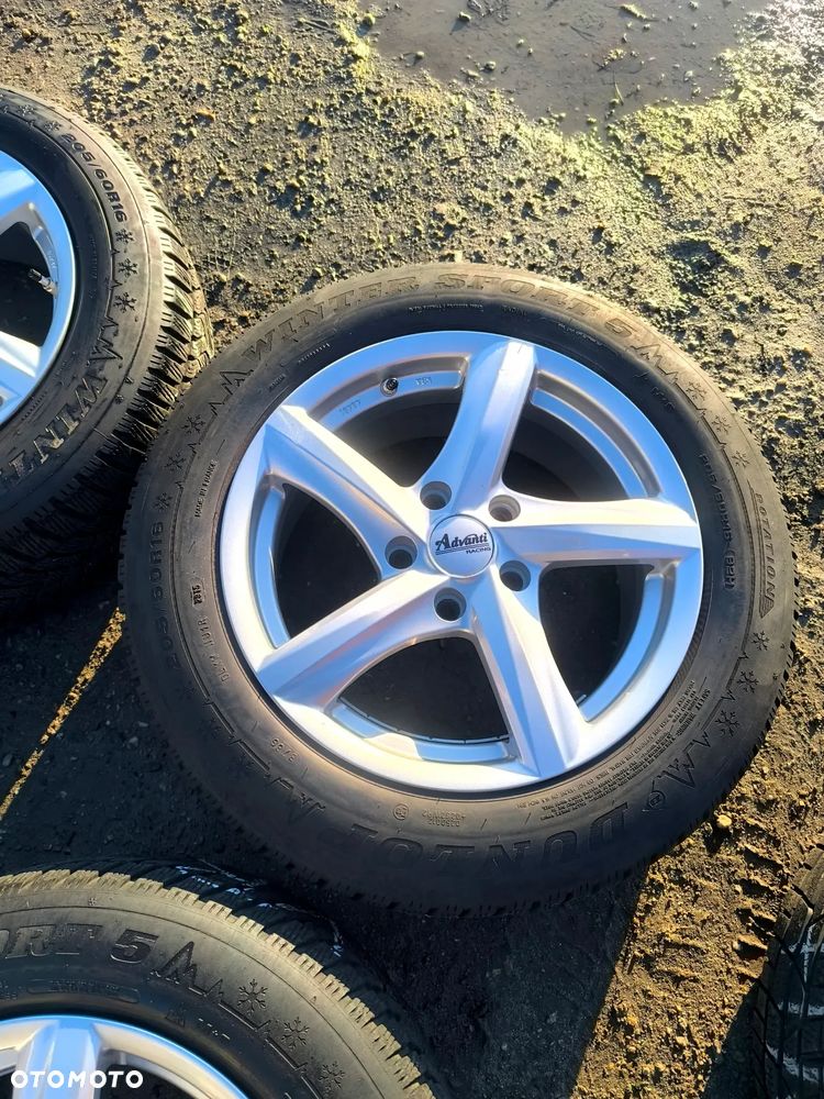 5x114,3 Felgi Aluminiowe Alufelgi 5x114 Koła Zimowe Zima 16 RENAULT NISSAN DACIA MITSUBISHI MAZDA KIA HYUNDAI HONDA SUZUKI TOYOTA 6,5mm Legnica ALU-RAD 205/60 - 6